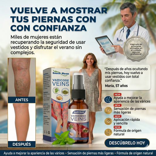 VARIVEINS™ - SPRAY VARICES, RECUPERA TUS PIERNAS LISAS EN SEGUNDOS