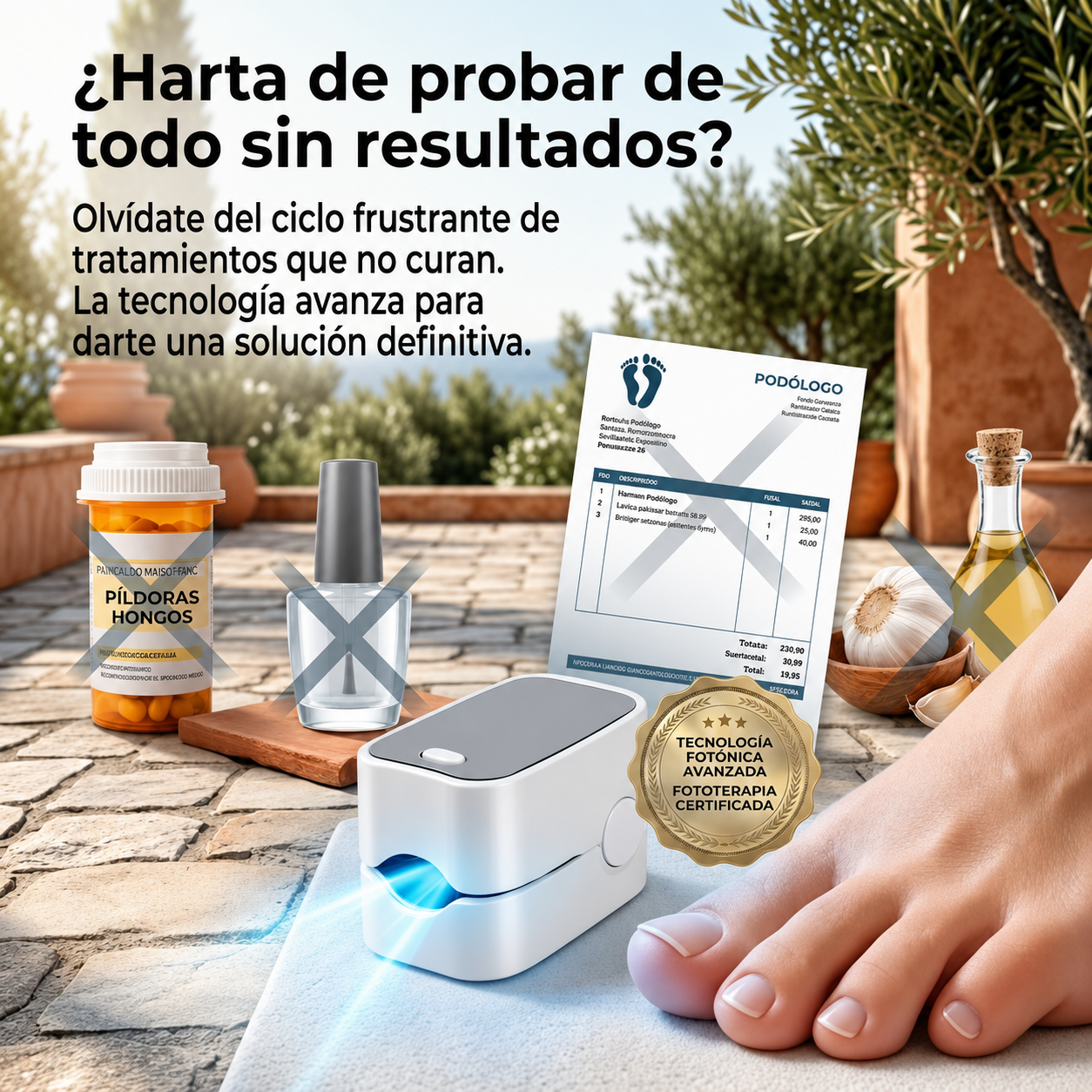 LIBERANAIL™ LED - LASER LED PARA LOS HONGOS DE LAS UÑAS
