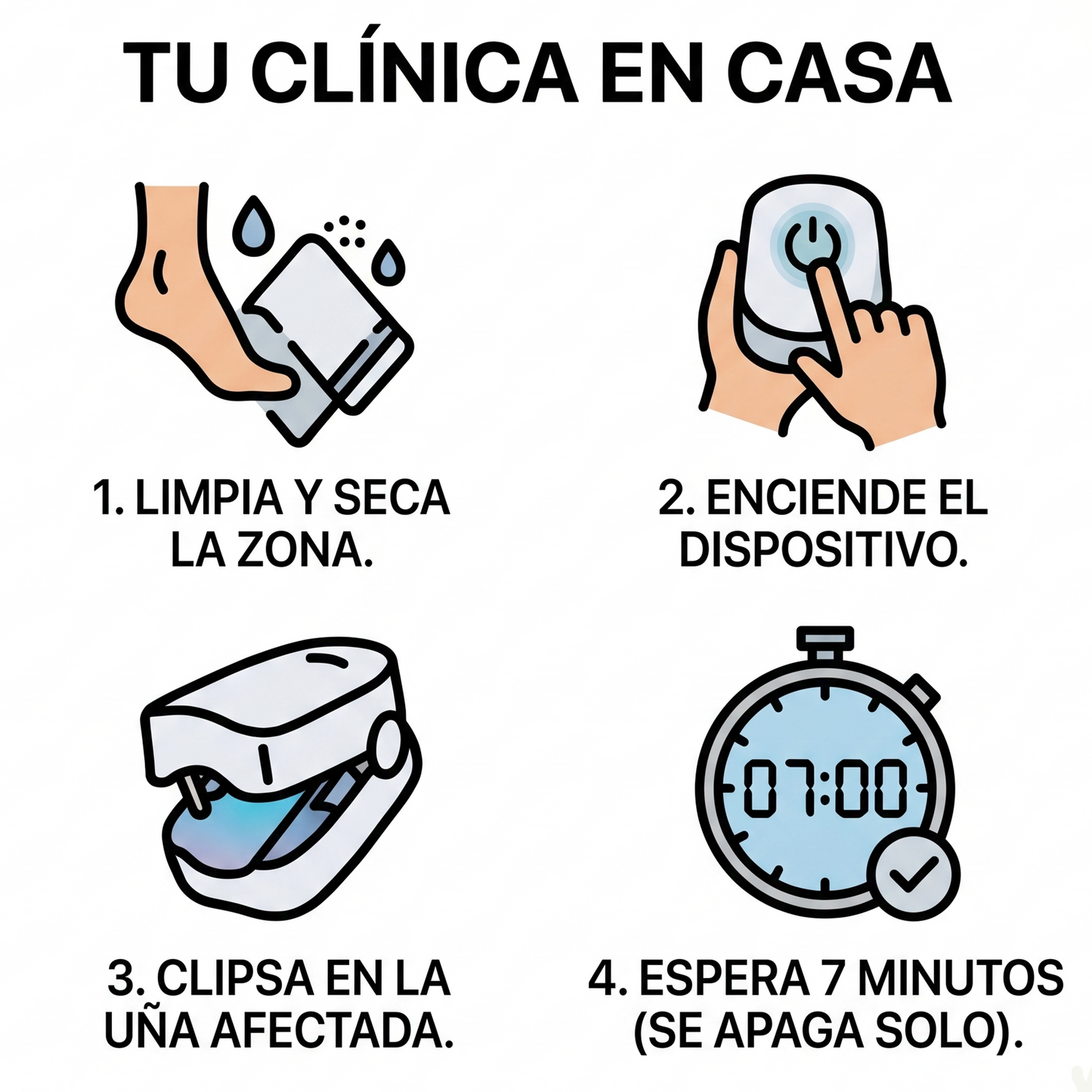 LIBERANAIL™ LED - LASER LED PARA LOS HONGOS DE LAS UÑAS