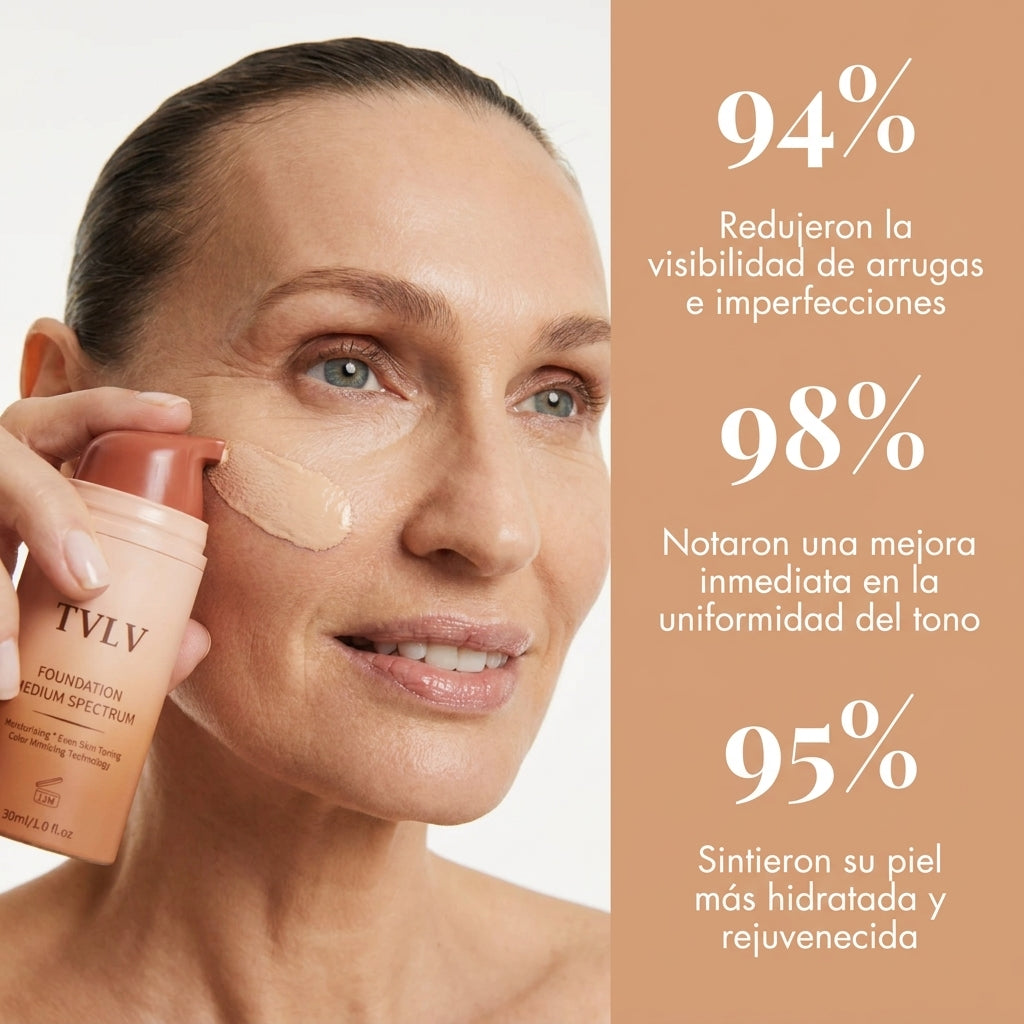 TVLV® Tu Verdadera Luz Vital. Base Maquillaje Coreana 5 en 1