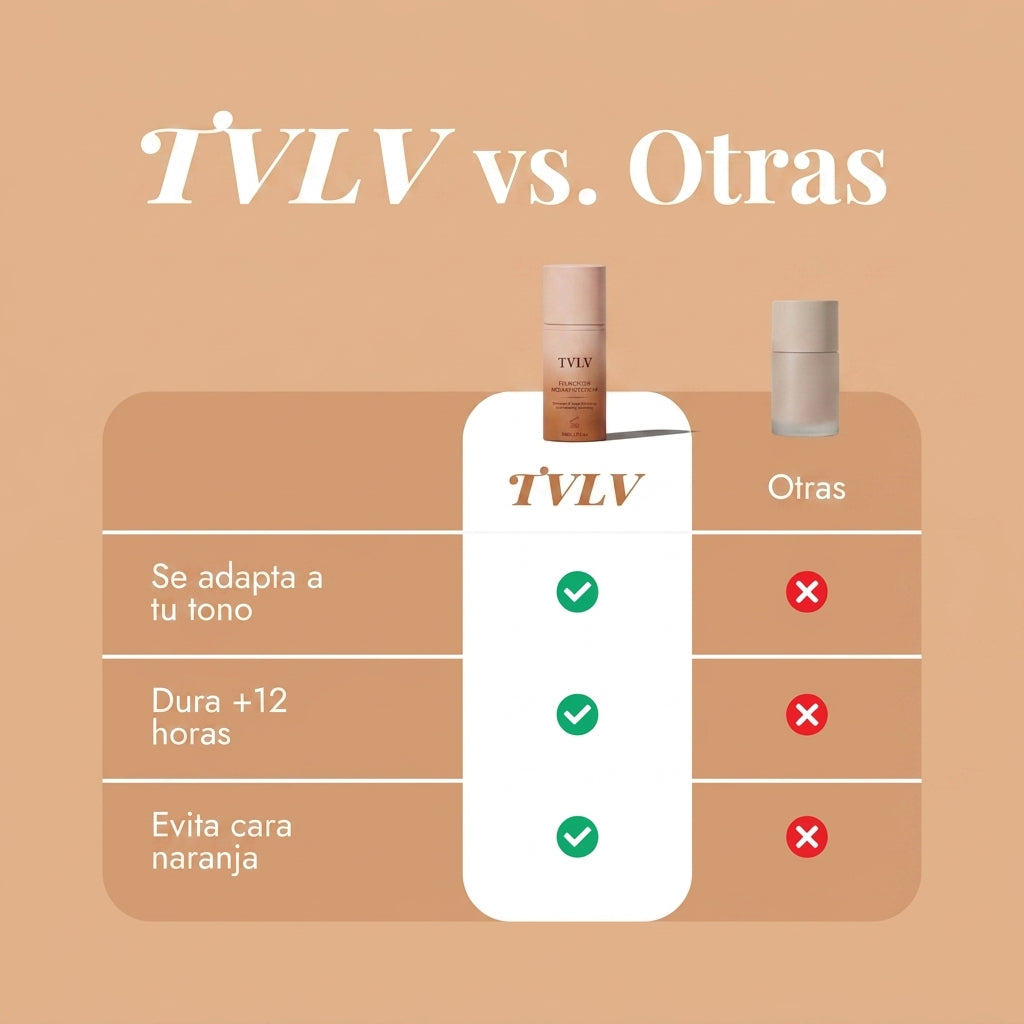 TVLV® Tu Verdadera Luz Vital. Base Maquillaje Coreana 5 en 1